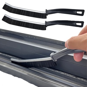 Brosse de nettoyage en gros à poils durs pour les interstices, nettoyeur de joints, outils et accessoires pour le nettoyage en profondeur des carreaux - Product Image 1