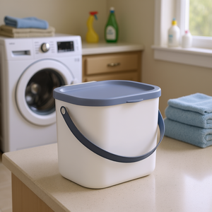 Laundry Detergent <b>Container</b> Albula 2 Pack With Lid And Handle For <b>Storage</b> - Product Image 3