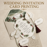 Luxuriöse Hochzeitseinladungskarten mit Spot-UV-Beschichtung und Folienrand, Individuelles Design, Elegante Personalisierte Schreibwaren
