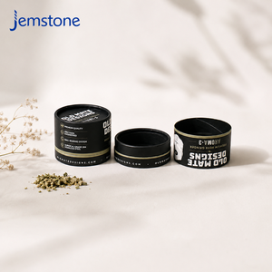 High End Custom Printed Kraft Cardboard Cylinder Tube Packaging <b>Container</b> Herb Grinder Packaging Paper Tube Box with EVA Insert - Product Image 2