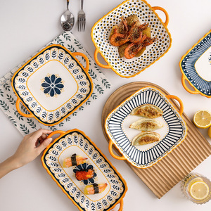 Juego de Vajilla de Cerámica de Alta Calidad Estilo Nórdico Bohemio, Platos, Tazones y Cucharones Ecológicos en Stock - Product Image 5