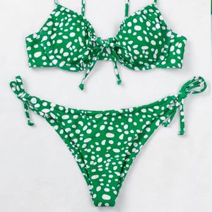 ชุดว่ายน้ำโครเชต์สีสันสดใสแบบใหม่ ระบายอากาศได้ดี ทรงเว้า ไร้แขน ผ้าพิมพ์ลายสีพื้น ชุดคลุมชายหาด ชุดว่ายน้ำผู้หญิงแบบชิ้นเดียว - Product Image 1