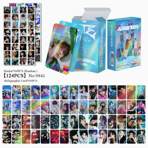 ขายส่ง 124 ชิ้น/กล่อง โฟโต้การ์ด <span class=keywords><strong>Straykids</strong></span> พร้อมสติกเกอร์ การ์ด LOMO ของ Stray Kids โฟโต้การ์ด สินค้า Kpop ของขวัญสำหรับแฟนคลับ ของแจกในคอนเสิร์ต - Product Image 4