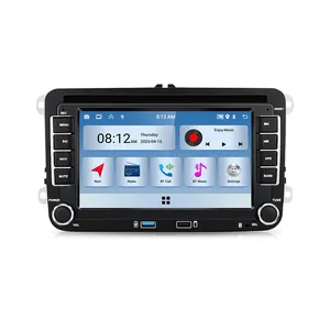 Skoda Superb/Yeti/Roomsterカーラジオマルチメディアプレーヤー用Android7インチ2 Din GPS Navi BT RDS DSP QLED Carplay Screen Wifi