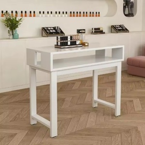 Mesa de Manicura de Metal de Diseño Japonés Moderno, Muebles de Hierro en Oferta para Salones de Uñas, Dormitorios y Salas de Estar - Product Image 3