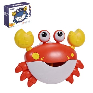 Juguete de Baño MST Toys, <span class=keywords><strong>Cangrejo</strong></span> que Escupe Burbujas, Juguete <span class=keywords><strong>El</strong></span>éctrico Musical para Niños, Máquina de Burbujas de Plástico ABS, Juguetes de Animales que Nadan para Bebés - Product Image 1