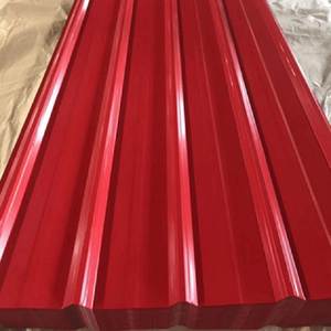 Tuiles de toiture en acier prélaqué ondulé - Bobine d'acier revêtue de PVDF, panneaux de toiture durables pour la construction - Product Image 2