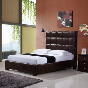 Best Quality <strong>Low</strong> Price Pvc Leather <strong>Bed</strong> <strong>Double</strong> <strong>Bed</strong> Bedroom Furniture <strong>Bed</strong> - Product Image 3
