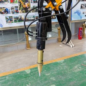 Ekskavator hidrolik Mini efisien dari Tiongkok Skid Steer Log <span class=keywords><strong>Splitter</strong></span> dengan mesin konstruksi lampiran produk Bucket - Product Image 3