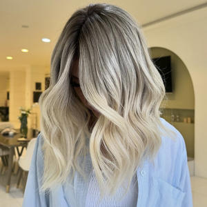 Nuevo Topper de <span class=keywords><strong>Cabello</strong></span> Europeo Mono, Cierre de Encaje sin Costuras, Tamaño Personalizado, para Mujeres Blancas - Product Image 1