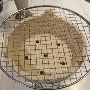 Food-grade 304 Stainless Steel <b>BBQ</b> Grills Mesh Galvanized Metal Barbecue Rack Mesh Round Grill Mesh <b>Tray</b> - Product Image 3