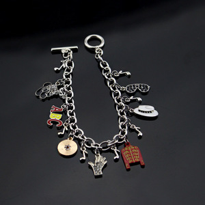 Collar con Colgante <span class=keywords><strong>de</strong></span> <span class=keywords><strong>Banda</strong></span> <span class=keywords><strong>de</strong></span> Punk <span class=keywords><strong>Rock</strong></span> y Heavy Metal, Llavero Personalizado, Regalo para Fanáticos, Superventas - Product Image 2