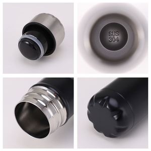 Bouteille isotherme double paroi 304 à petite ouverture pour extérieur, maintien des boissons chaudes ou froides pendant 6 à 12 heures, portable pour la randonnée - Product Image 3