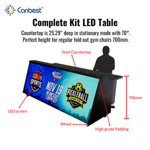 Écrans d'affichage <span class=keywords><strong>numériques</strong></span> LED Canbest pour tables de scores intérieures P2.6 P3.9 Kit complet Écran d'affichage latéral pour stade de basketball Gymnase Jeux sportifs - Product Image 4