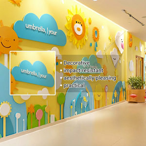 Paneles de Pared 3D Creativos y Suaves para Jugar, Decoración Modular Autoadhesiva para Cabecera, Dormitorio Infantil, Aula - Product Image 2