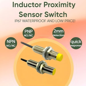 Capteur <span class=keywords><strong>de</strong></span> proximité inductif étanche IP67, non encastré, distance <span class=keywords><strong>de</strong></span> détection <span class=keywords><strong>de</strong></span> 4 mm, DC 12-24V, NPN NO, détection <span class=keywords><strong>de</strong></span> métal cylindrique - Product Image 6
