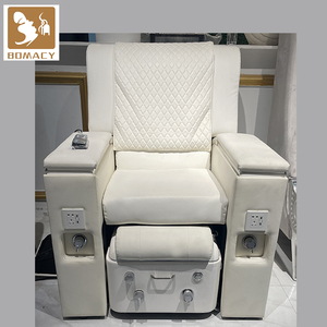 Ensemble gratuit de luxe Bomacy Mobilier de salon de beauté Chaises de spa manucure massage pédicure - Product Image 3