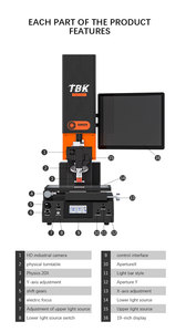 Tbk501 điện thoại di động màn hình LCD sửa chữa thiết bị laser màn hình lụa máy in 220V PLC thành phần cốt lõi ánh sáng laser sửa chữa tbk501 - Product Image 5