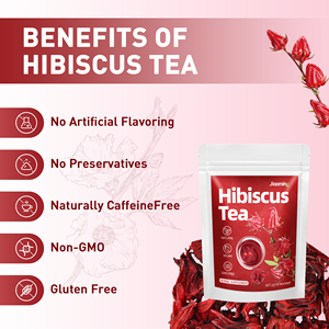 Thé d'hibiscus à étiquette privée personnalisée <span class=keywords><strong>Hypertension</strong></span> Thé aux herbes naturelles en vrac Thé d'hibiscus Thé de roselle séché - Product Image 2