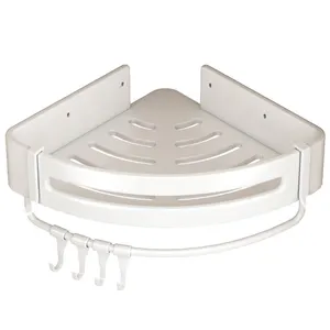 Étagères de salle de bain salle de bain toilette murale lavabo sans poinçon supports de rangement triangulaires