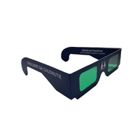 Lunettes en papier 3D de décodeur d'espion de message caché bon marché à vendre