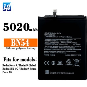 Batería recargable de polímero de iones de litio <span class=keywords><strong>BN54</strong></span> para Xiaomi Redmi Note 9 10 Note9 Note 10 4290mAh 3,85 V - Product Image 6
