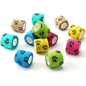 ضمادة مرنة لاصقة ذاتياً من القماش غير المنسوج بالجملة من المصنع، شريط رياضي للكرة القدم - Product Image 2