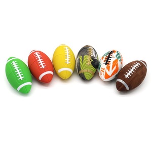Rugby shaped creative metal cigarette grinder, personalized sports style, convenient and durable four layer spice grinder - Product Image 2