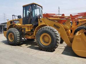 Mesin Pemindah Tanah Berkualitas Tinggi Kapasitas Angkut 6 Ton, 90% Baru, Bekas Asli Jepang Caterpillar 966H Wheel Loader - Product Image 5