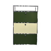 Bureau de travail modulaire en acier inoxydable, personnalisable