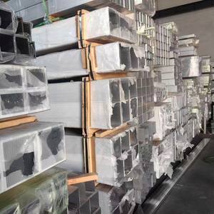 ท่ออลูมิเนียมสี่เหลี่ยม ASTM B221 รุ่น 7075 T6 แบบรีดขึ้นรูป ท่ออลูมิเนียมสี่เหลี่ยมผืนผ้าความแข็งแรงสูง - Product Image 5