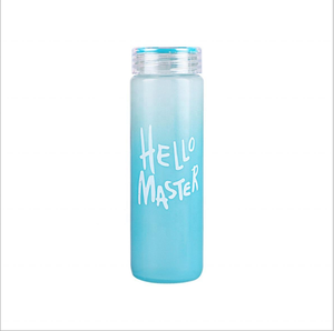 Vaso de Vidrio Moderno Minimalista con Tapa y Pajita, Reutilizable y Portátil, Apto para Lavavajillas, Unisex - Product Image 2