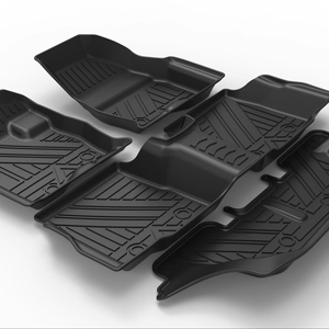 Alfombrilla Universal antideslizante para coche, alfombrillas de TPE 3D para todo tipo de clima, alfombras de carga para <span class=keywords><strong>Ford</strong></span> <span class=keywords><strong>Explorer</strong></span>, revestimientos de carga para 7 asientos - Product Image 1