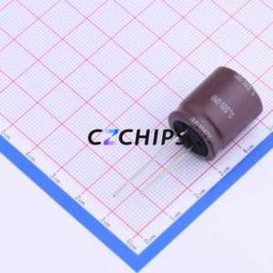 Condensateur électrolytique en aluminium à montage traversant NHA 400V68 18*20, composant à montage traversant THT, D18xL20mm 68uF 20% 400V 7.5mm - Product Image 2