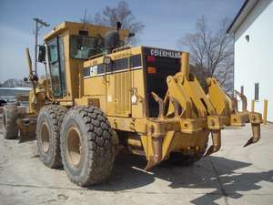 Motoniveladora usada CAT140H/motoniveladora original con movimiento de ruedas Caterpillar CAT140 140G 140H 140M 140K - Product Image 5