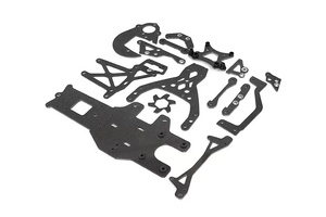 Sợi Carbon nâng cấp bộ phận Kit cho 1/5 HPI rovan rofun km Baja 5B 5t 5SC 85237 - Product Image 3