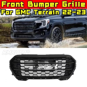 Bandes décoratives pour calandre de voiture, kit carrosserie de calandre de course, calandre de pare-chocs avant pour GMC Terrain 2022-2023, pièce extérieure - Product Image 2