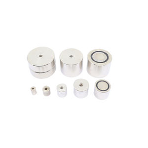 [MAGNETO] Permanent Neodymium Holding Cup <b>Magnet</b> with Round Shape and Internal Thread for Secure Industrial Tool Mounting - Product Image 1