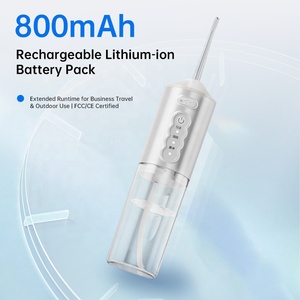 Jet d'eau <span class=keywords><strong>dentaire</strong></span> d'irrigateur oral de Flosser d'eau portatif pour le voyage sans <span class=keywords><strong>fil</strong></span> rechargeable de nettoyage de dents - Product Image 2