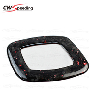 FIBRE DE CARBONE FORGÉE AVEC INTÉRIEURS À PAILLETTES ROUGES pour kit carrosserie TOYOTA CAMRY 2018 2019 2021 2022