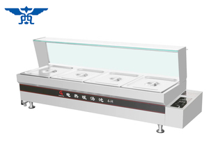 H serie commerciale zuppa elettrica bagna Marie 2000W <span class=keywords><strong>Hotel</strong></span> ristorante attrezzatura da cucina 9L Buffet cibo scalda bicchiere - Product Image 2