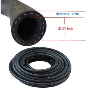 Manguera de goma EPDM de 3/4 pulgadas y 19mm, radiador hidráulico trenzado, refrigerante, calentador de agua, manguera/tubo/tubería industrial de goma