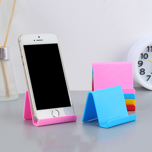Korean style lazy phone/<b>tablet</b> <b>stand</b>, business card holder, desktop <b>stand</b>, portable phone base, small gift. - Product Image 1