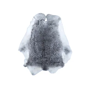 Piel de Conejo usada para accesorios de ropa, alta calidad, venta al por mayor en fábrica china
