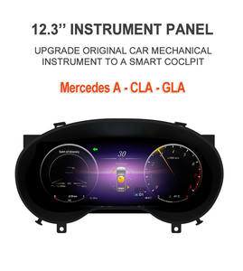 Nouvel arrivage Cockpit de voiture pour <span class=keywords><strong>Mercedes</strong></span>-Benz a CLA <span class=keywords><strong>GLA</strong></span> W176 A180 X156 GLA250 Instrument de groupe numérique - Product Image 2