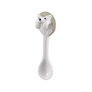 Creative 3D <strong>Hedgehog</strong> Cartoon Ceramic <strong>Mug</strong> with Spoon for Coffee Tea Milk - Product Image 3