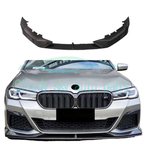 Nuevo Splitter Delantero de Fibra de Carbono Real Estilo AC para BMW Serie 5 G30 540i <span class=keywords><strong>M550i</strong></span> LCI 2021-2023, Kit de Instalación con Tornillos - Product Image 5