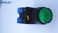 Penjualan Terbaik suplai Benlee 22MM kepala tinggi 1tanpa DC 6V sakelar tombol tekan dengan saklar tombol tekan Led
