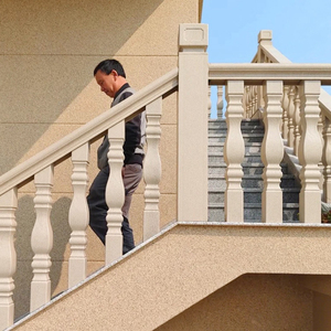 Conception de balustrade et de main courante en aluminium de villa personnalisée pour balcon, escalier extérieur et jardin-moderne résistant à la rouille - Product Image 2