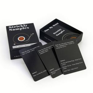 Customization Design Your Own Logo Create Trivia Game <b>Cards</b> Deck - Product Image 2